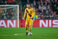Pique's error led to the concession of the first goal.
